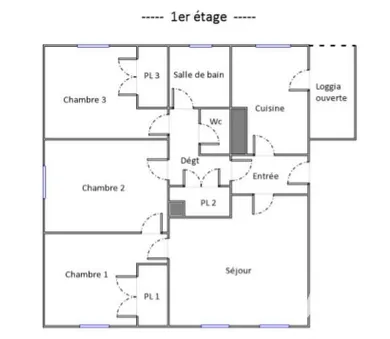 Appartement à Rennes (35200)