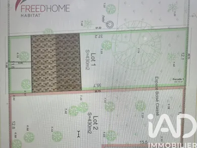 Building plot in Libourne (33500)