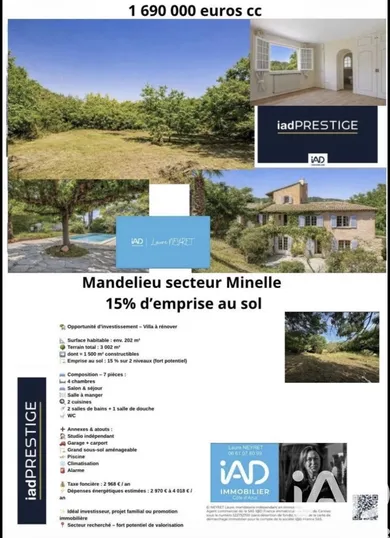 House in Mandelieu-la-Napoule (06210)