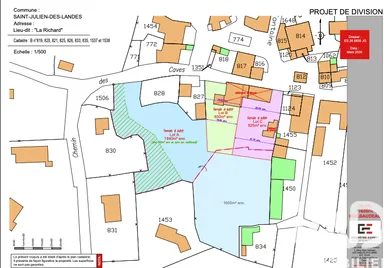 Building plot in saint julien des landes  (85150)