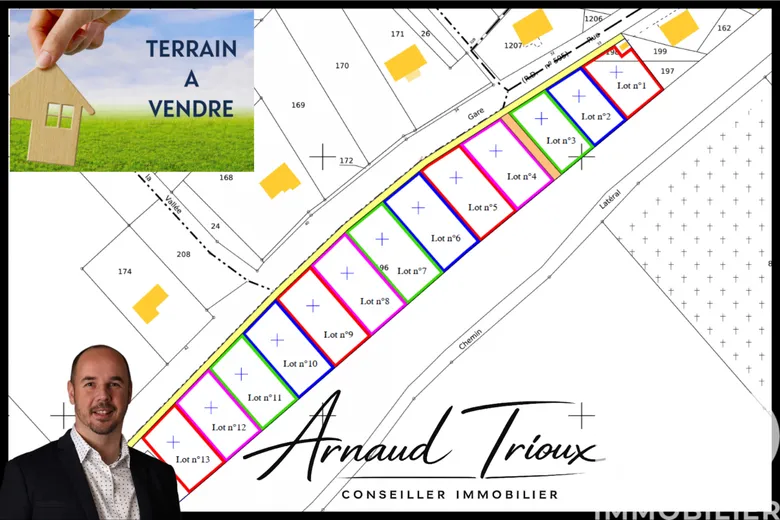 Terrain à bâtir à Dompierre (60420) · 39 000 €