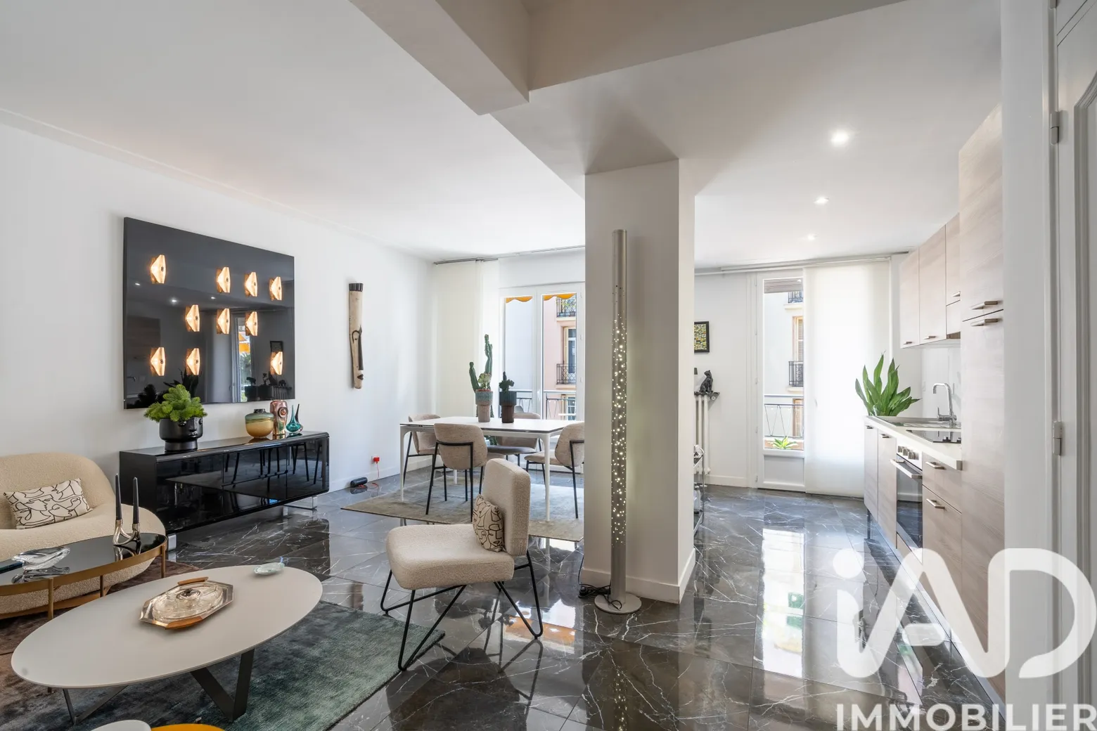 Vente appartement à Nice (06000) : appartement 3 pièces 85 m² — 3