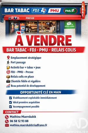 Bar, Brasserie, Tabac à Candas (80750)