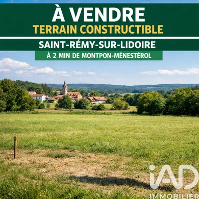 Building plot in Saint Remy sur Lidoire (24700)
