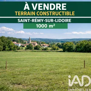 Terrain à bâtir à Saint Remy sur Lidoire (24700)