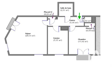 Apartment in Vichy (03200)
