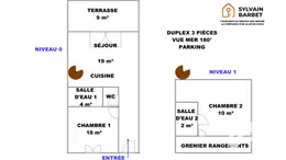 Duplex in Carqueiranne (83320)