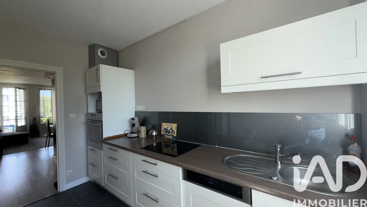 Vente appartement à Saint-Cyr-sur-Loire (37540) : appartement 3 pièces 71 m² - 1967185 — 2