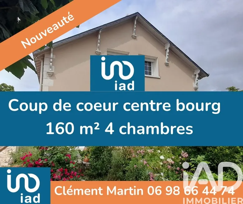 Maison 6 pièces 160 m² · à Saint-Maur · 160 m² · 215 000 €