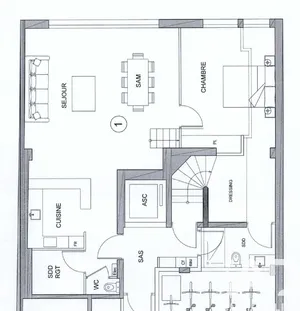 Duplex à Bordeaux (33800)