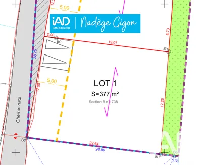 Building plot in Langrolay-sur-Rance (22490)