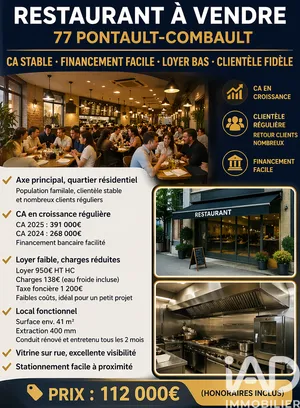 Restauration rapide à Pontault-Combault (77340)