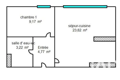 Apartment in Port-la-Nouvelle (11210)