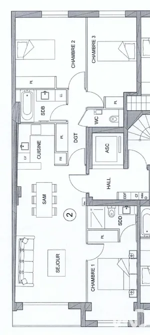 Appartement à Bordeaux (33800)