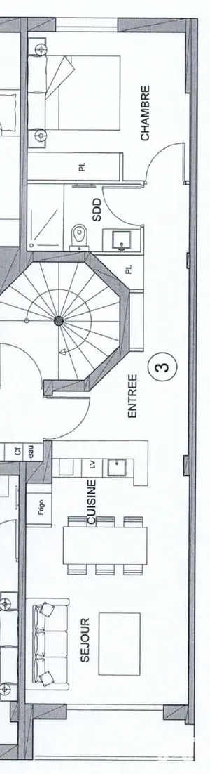 Appartement à Bordeaux (33800)