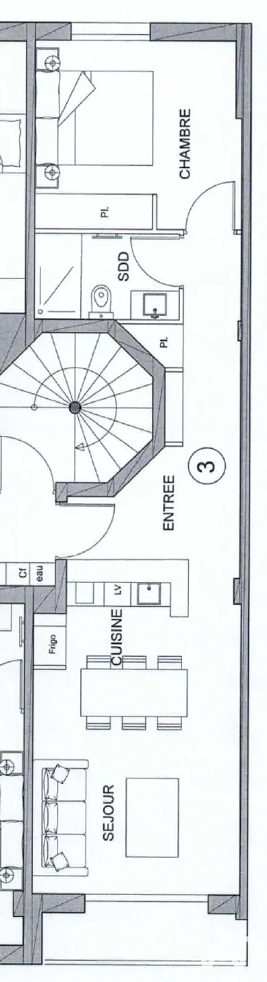 Appartement à Bordeaux (33800)