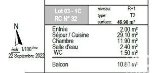 Appartement à Nîmes (30000)