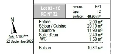 Appartement à Nîmes (30000)