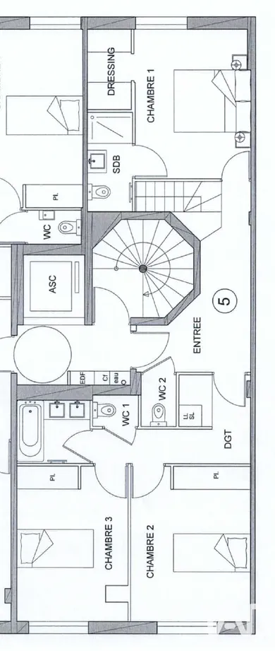 Duplex à Bordeaux (33800)