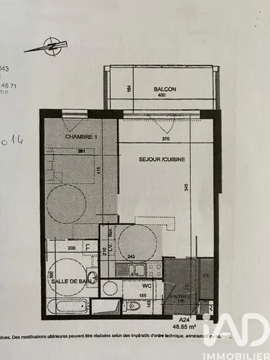 Apartment in Le Petit-Quevilly (76140)