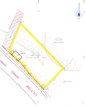 Building plot in Fréjus (83600)