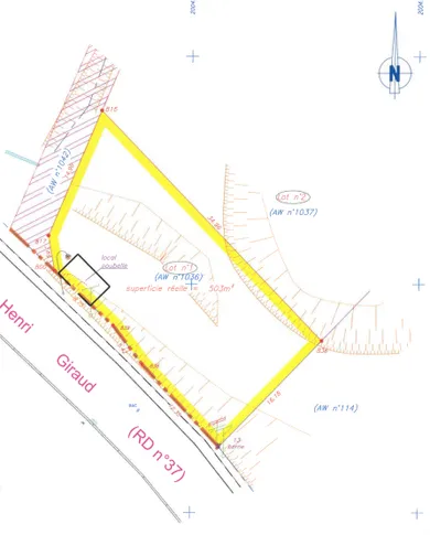 Building plot in Fréjus (83600)