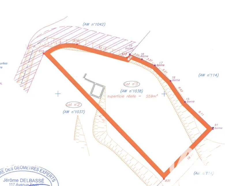 Terrain 559 m² · à Fréjus · 249 500 €