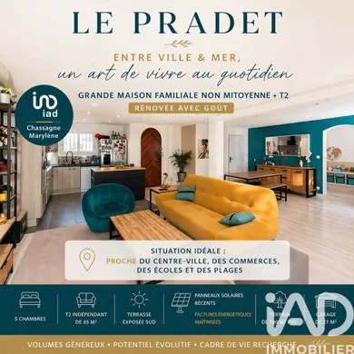 Maison à Le Pradet (83220)