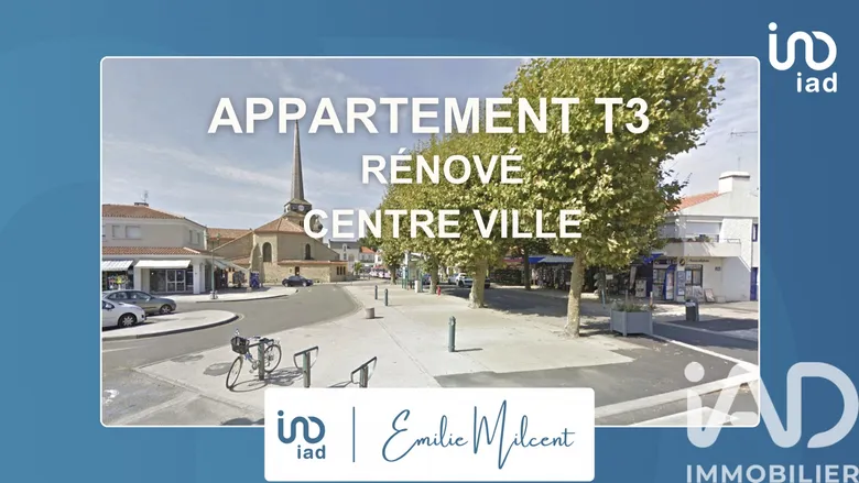 Appartement 4 pièces 62 m² · à Saint-Jean-de-Monts · 61,5 m² · 158 300 €