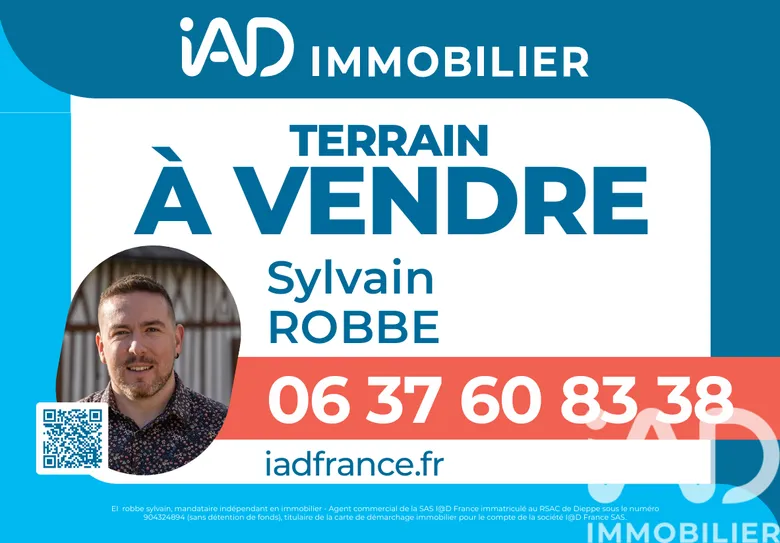 Terrain à bâtir à Meulers (76510) · 50 000 €