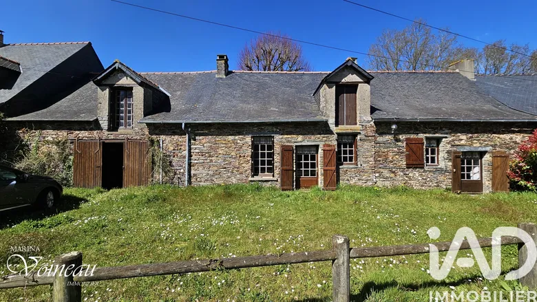 Maison 3 pièces 105 m² · à Abbaretz · 104,5 m² · 136 000 €