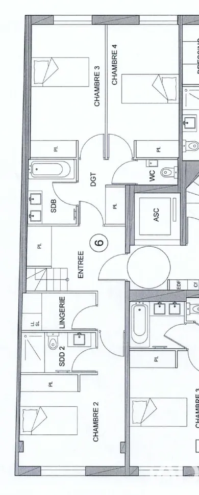 Duplex in Bordeaux (33800)