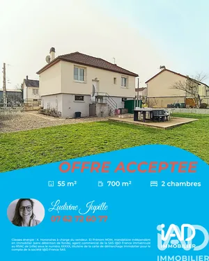 Detached house in Saint-Florentin (89600)