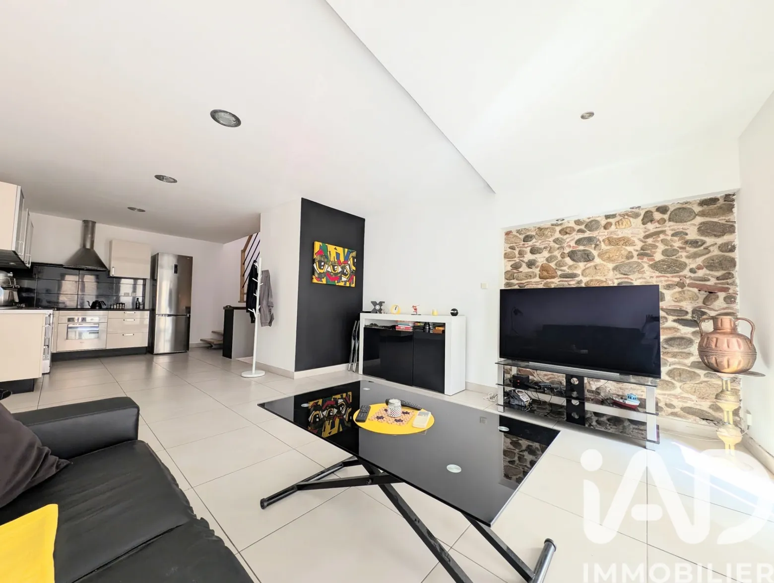 Vente maison à Pézilla-la-Rivière (66370) : maison de village 3 pièces 93 m² - 2007394 — 2