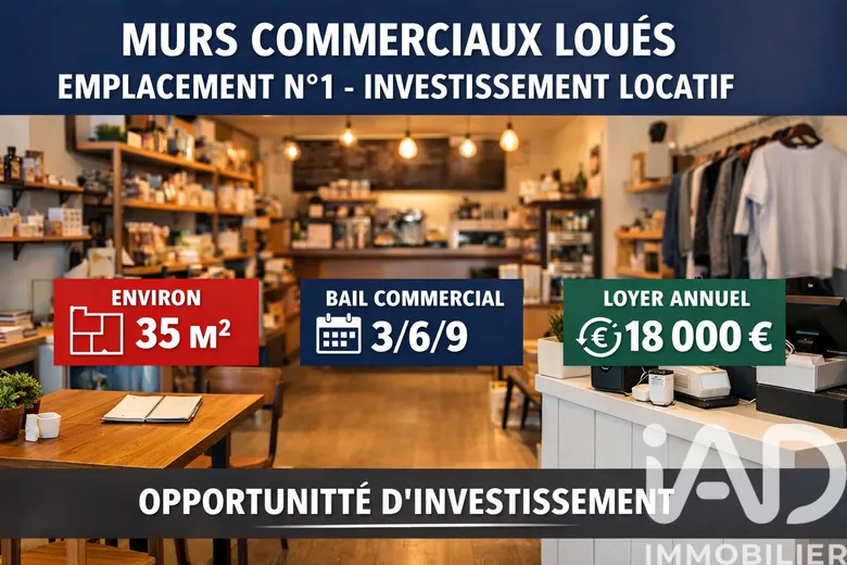 Local commercial 35 m² · à La Flotte · 35 m² · 419 999 €
