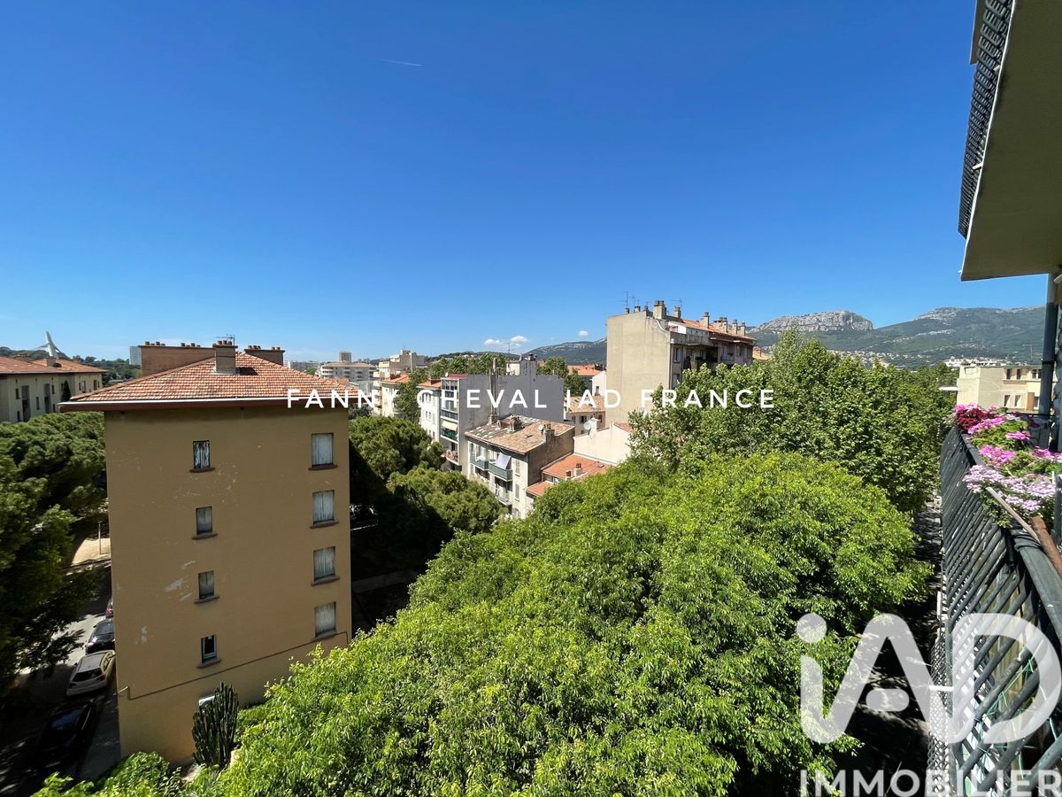 Vente appartement à Toulon (83200) : appartement 4 pièces 72 m²