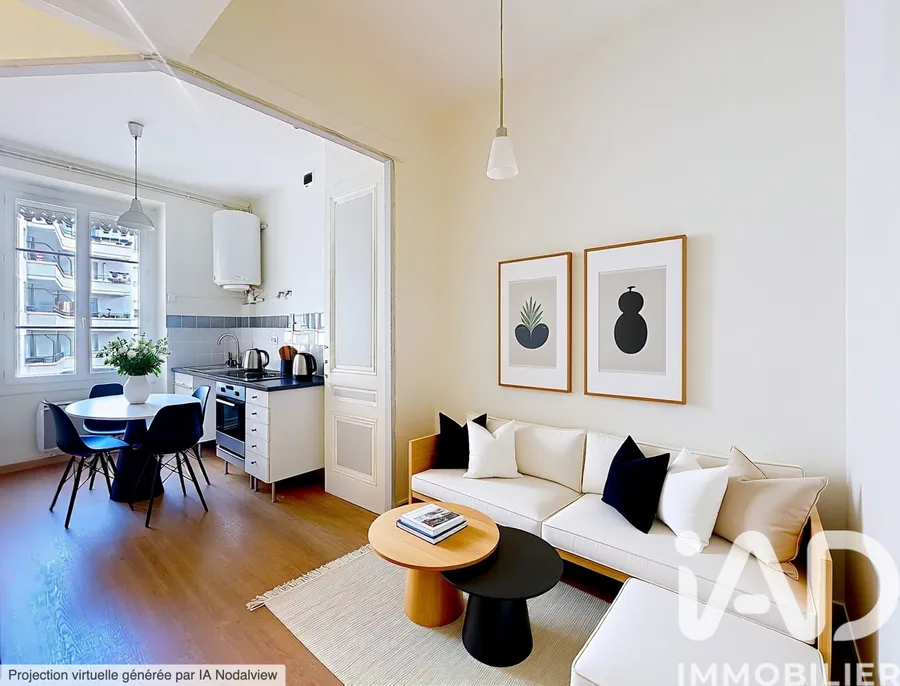 Vente appartement à Lyon (69003) : appartement 2 pièces 61 m² — 6
