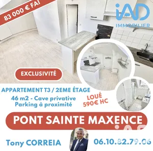 Apartment in Pont-Sainte-Maxence (60700)