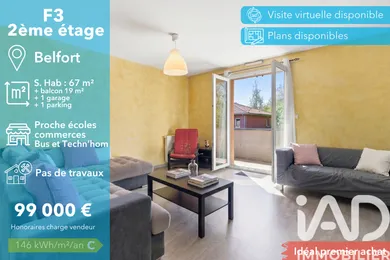 Appartement à Belfort (90000)