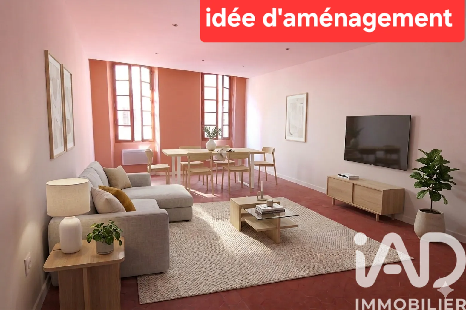 Vente appartement à Brignoles (83170) : appartement 4 pièces 104 m² - 2006252 — 2