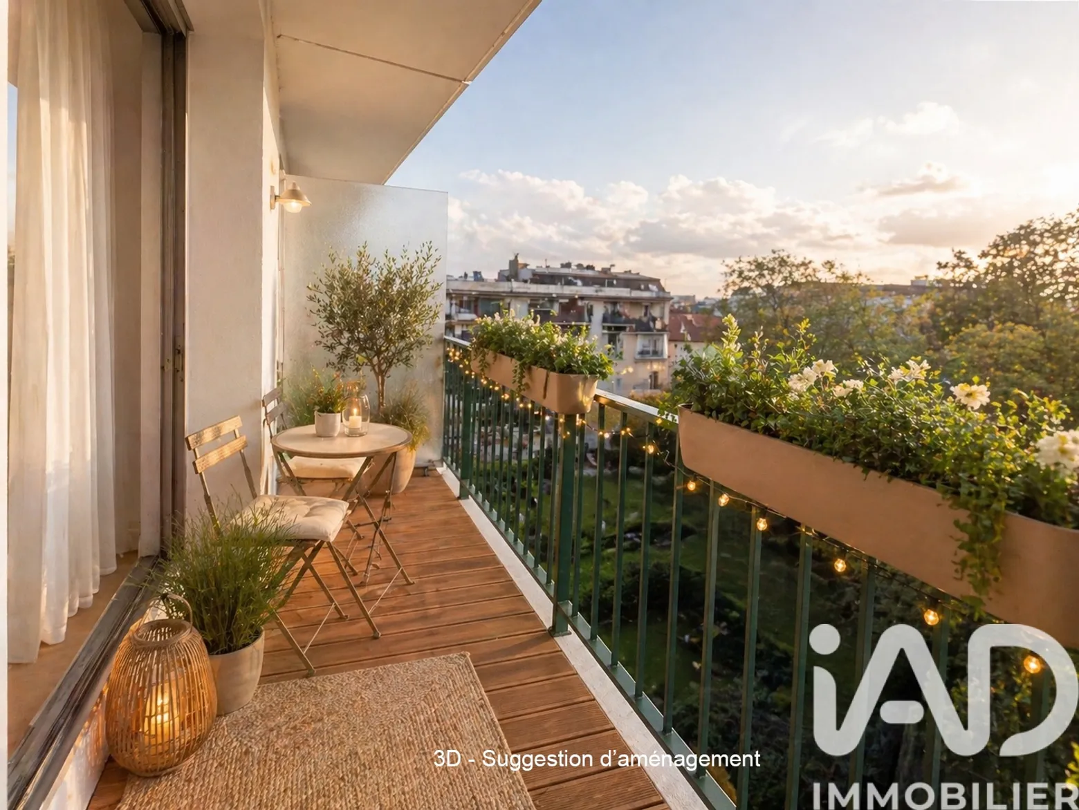 Vente appartement à Puteaux (92800) : appartement 3 pièces 77 m² - 1962842 — 3