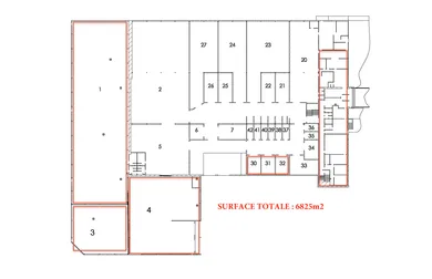 Murs commerciaux  à Meaux (77100)