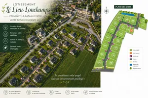 Terrain à bâtir à Formigny la bataille (14710)