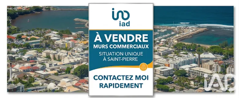 Murs commerciaux à Saint-Pierre (97410) · 125 m² · 618 000 €