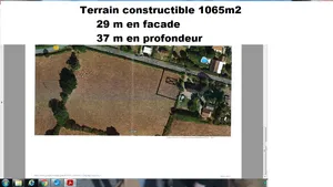 Terrain à bâtir à Sancoins (18600)