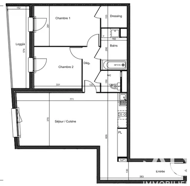 Appartement à Aubervilliers (93300)