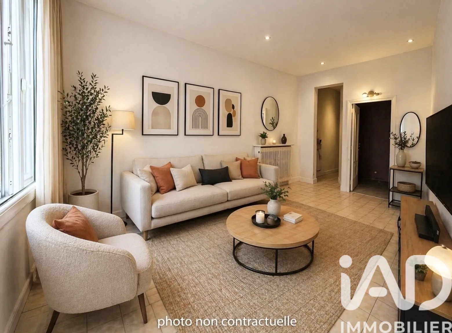 Vente appartement à Montreuil (93100) : appartement 2 pièces 40 m² - 2009405 — 3
