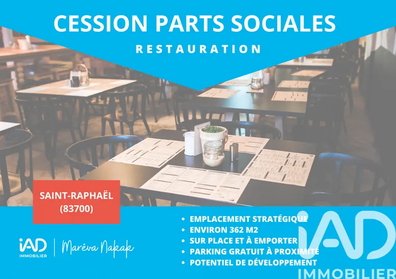 Local commercial 362 m² · à Saint-Raphael · 362 m² · 269 500 €