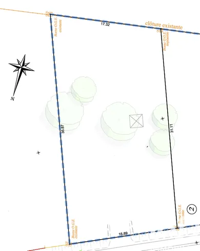 Building plot in Frontenac (33760)
