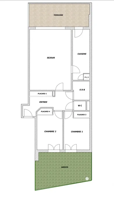 Appartement à Saint-Laurent-du-Var (06700)